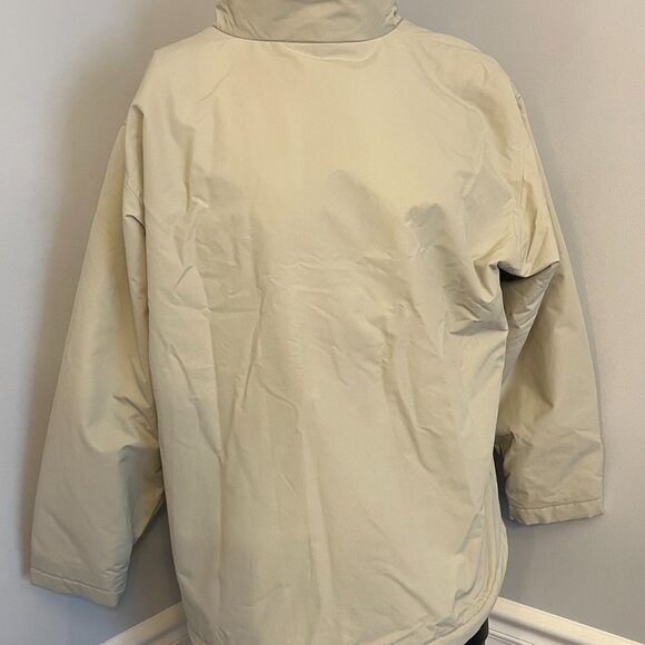 NWT Lands End Squall Polartec 200 Jacket LP Large Petite 14P 16P Sandstone - Picture 6 of 7